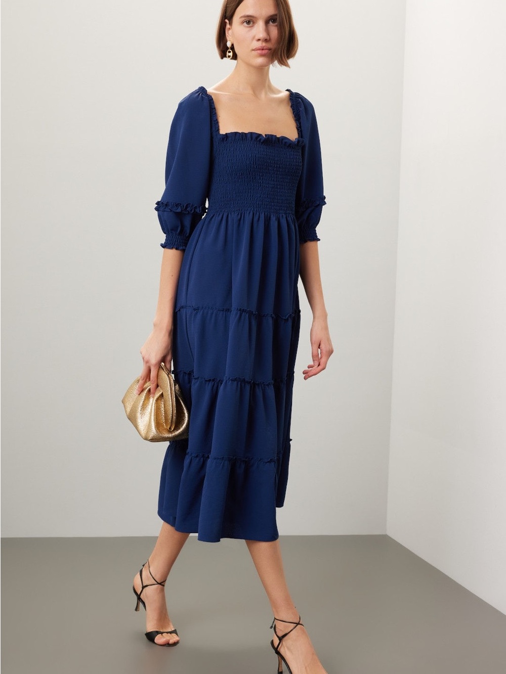 Hill House Nesli‎ Nap Dress Navy Size S
